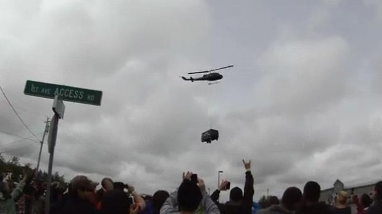 Bethel Alaska Taco Bell Helicopter Delivery