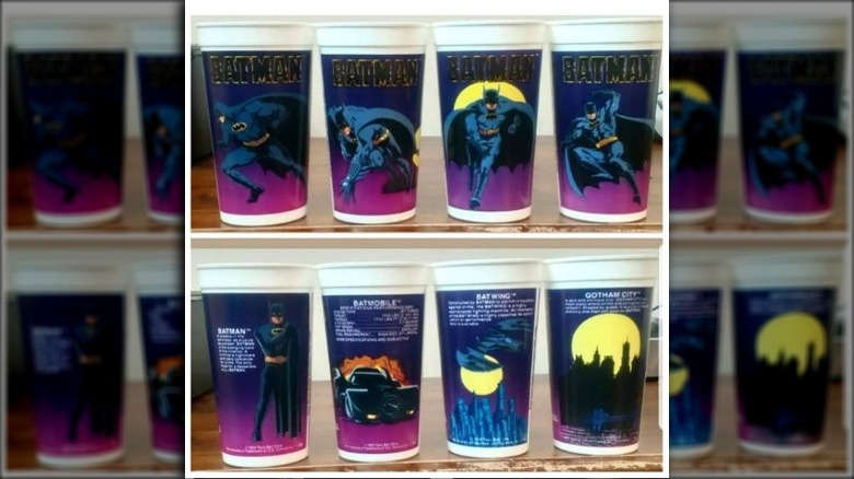 Taco Bell Batman Collector Cups