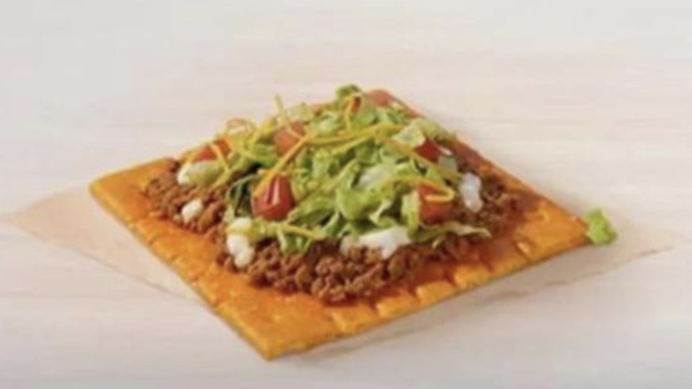 Big Cheez-It Tostada Taco Bell