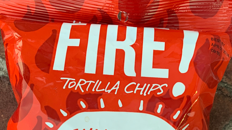 Taco Bell Fire chips