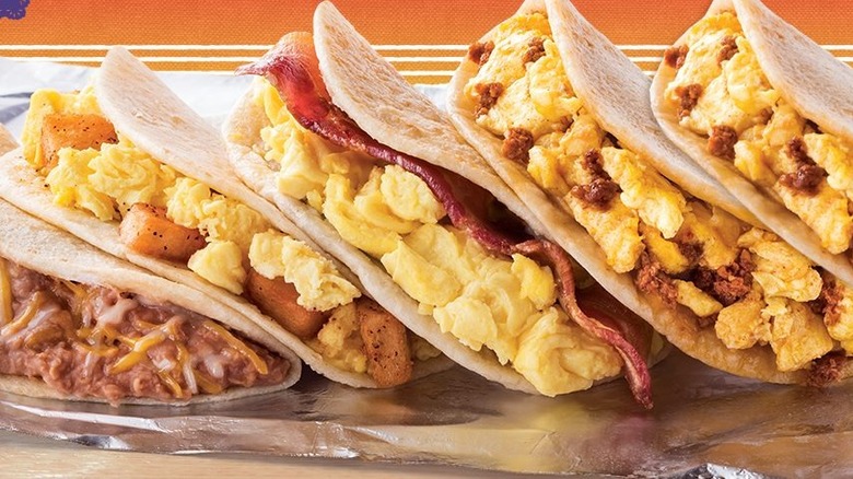 Taco Cabana breakfast tacos