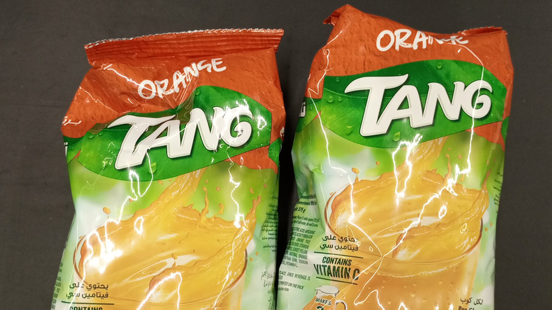 Tang powder packets