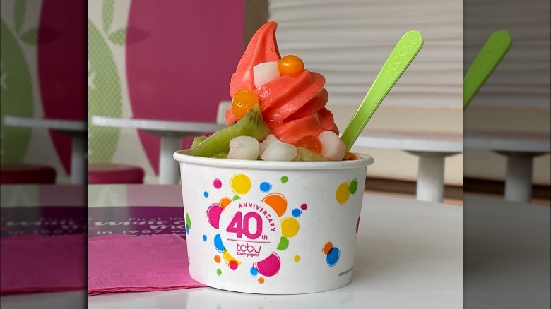 TCBY yogurt