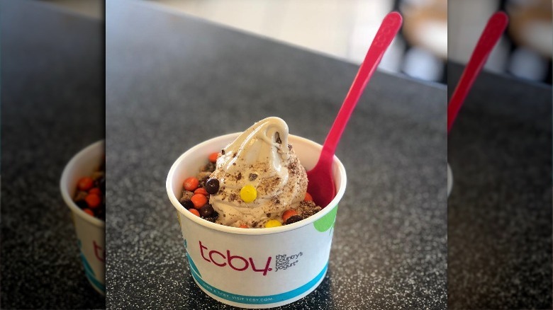 TCBY in cup