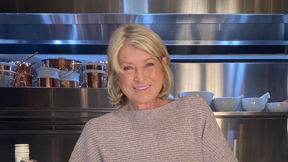 Martha Stewart smiling