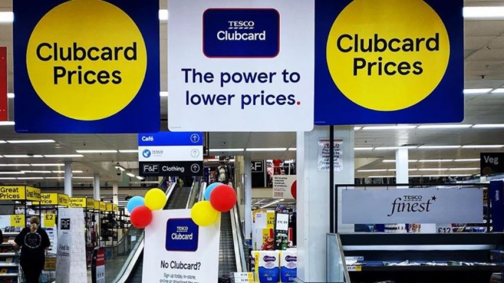 Tesco Clubcard banners