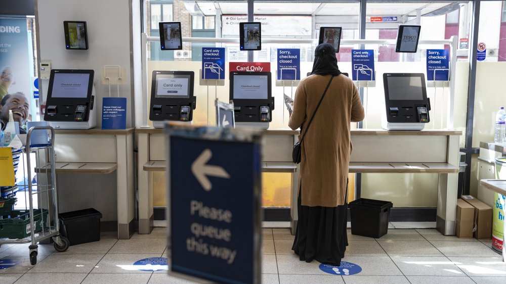 Tesco self-checkout