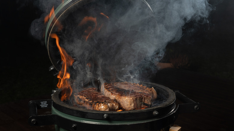 Big Green Egg grill