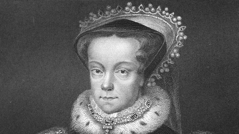 Drawing of Queen Mary I