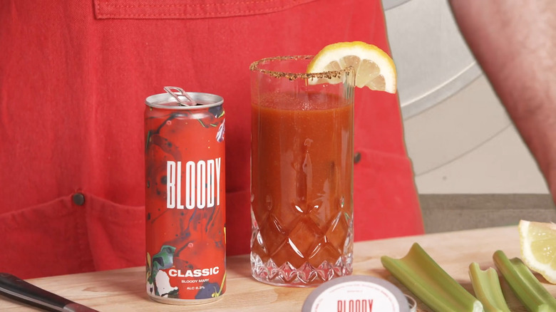 Can of bloody mary