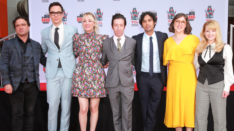 cast members of The Big Bang Theory
