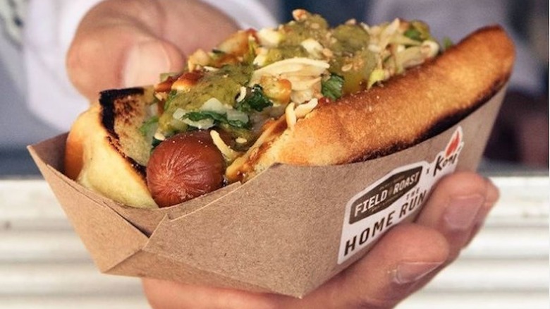 Roy Choi's plant-based hot dog