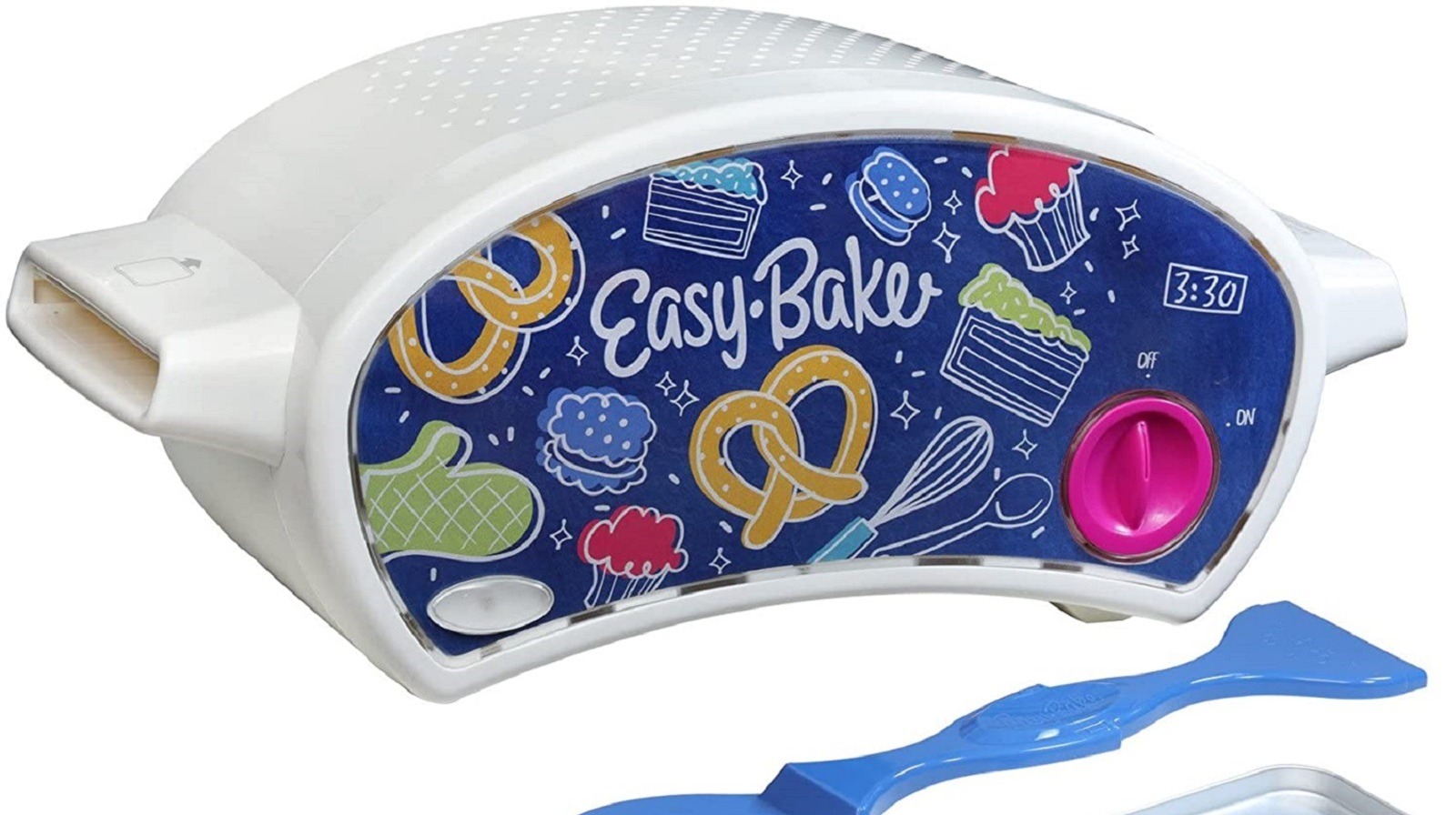 TIL that the early versions of the Easy-Bake Oven, a child's toy that  allows children to bake small treats, used incandescent lightbulbs as their  heat source. That's because these bulbs were so
