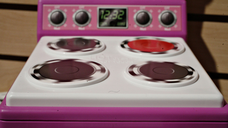 top of an easy bake oven