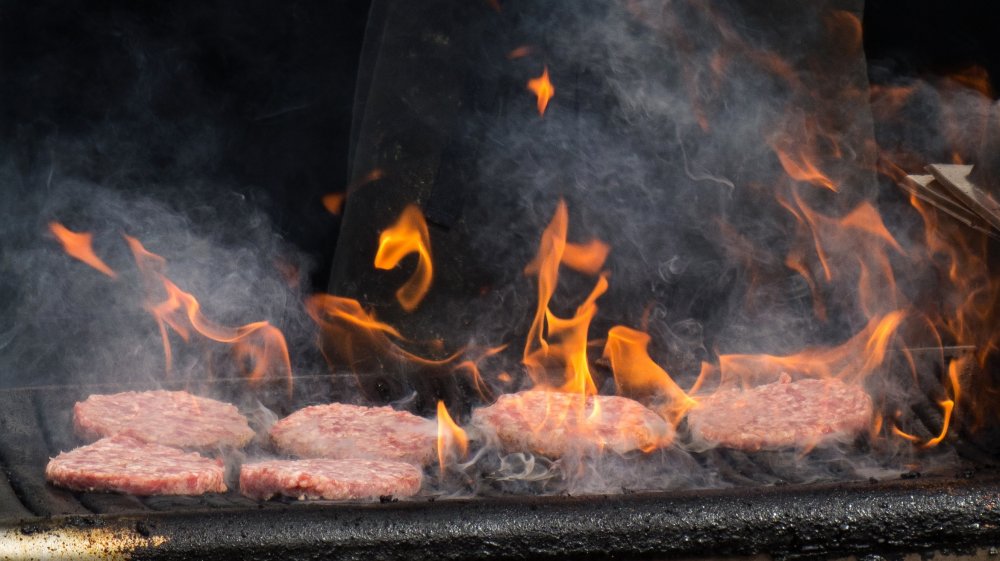 The Habit Burger Grill charburgers over charcoal briquettes