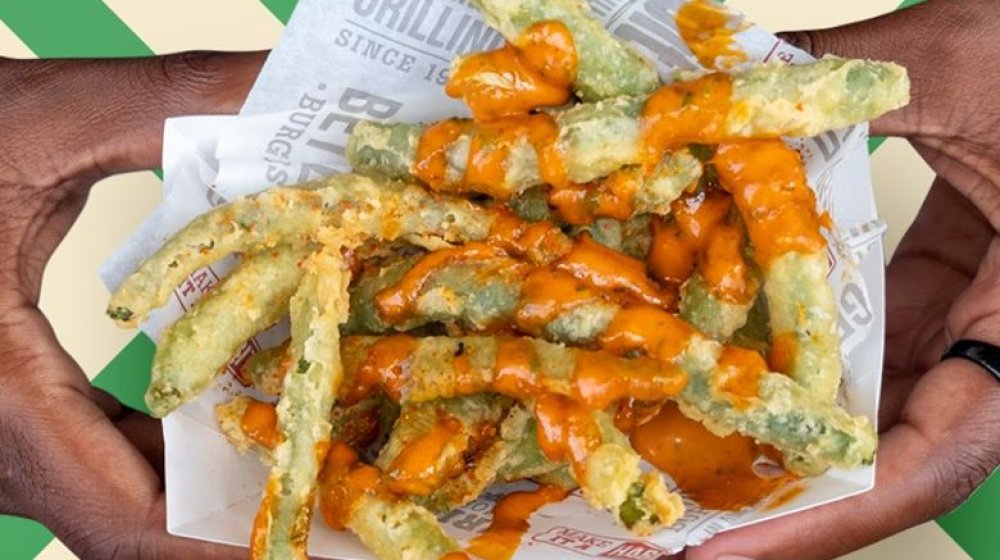 tempura green beans at The Habit Burger Grill