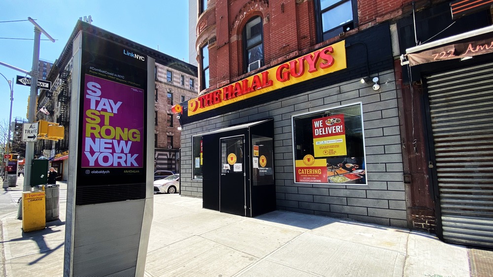 The Halal Guys brick and mortar restaurant