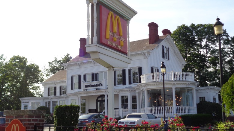 Exterior of Long Island McMansion