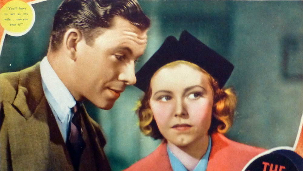 Lobby card for the 1937 film The Women Men Marry, starring future senator George Murphy