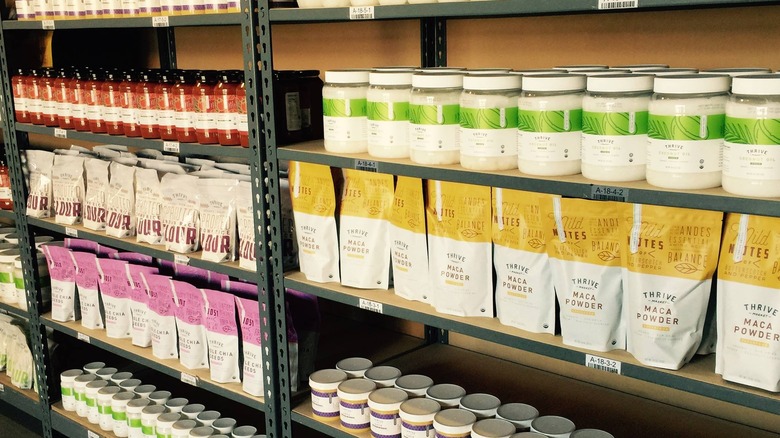 Thrive Market products on shelf