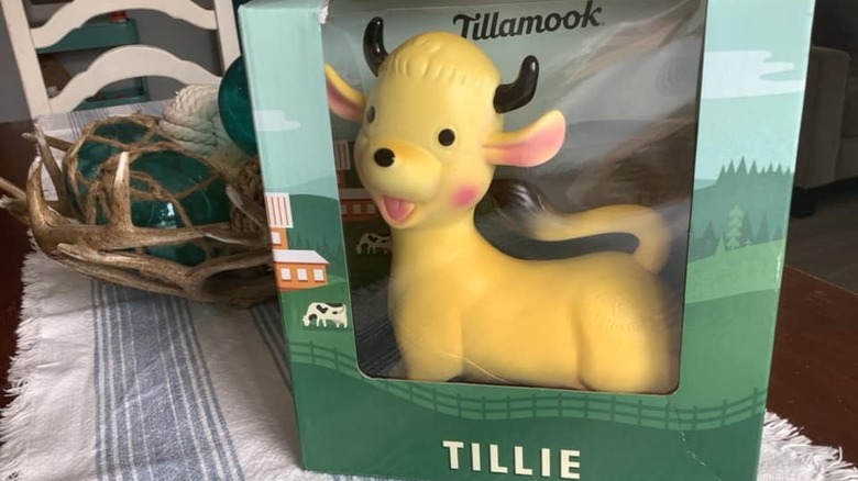 Tillie of Tillamook toy cow