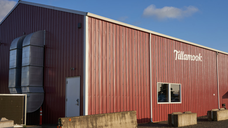 Tillamook dairy barn