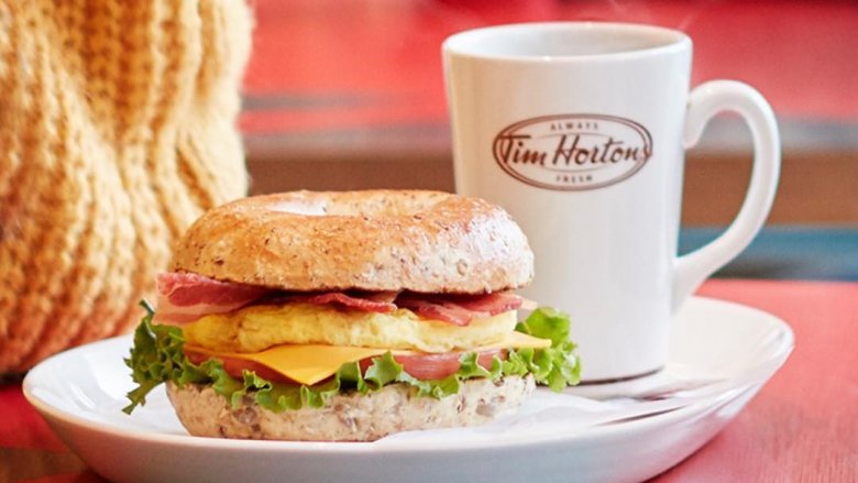 tim hortons breakfast