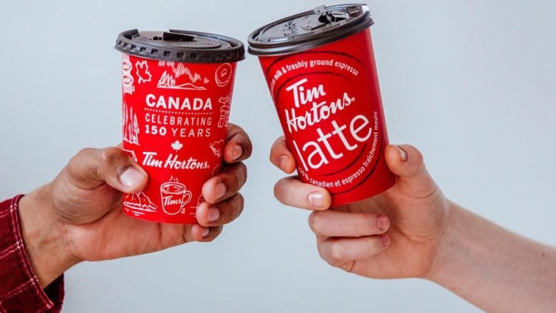 Tim Hortons coffee