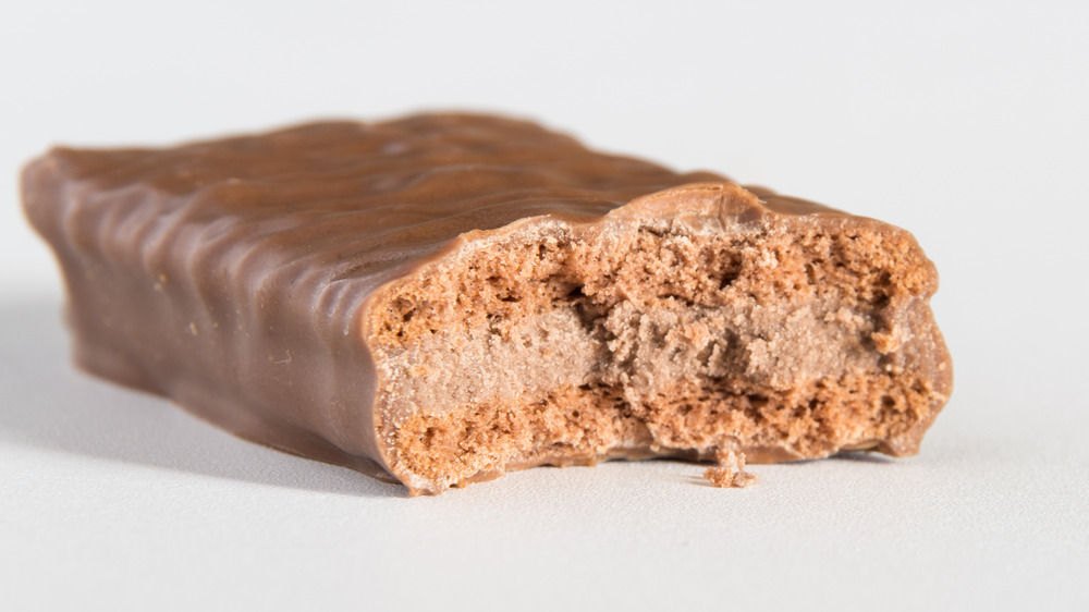 Tim Tam with a bite