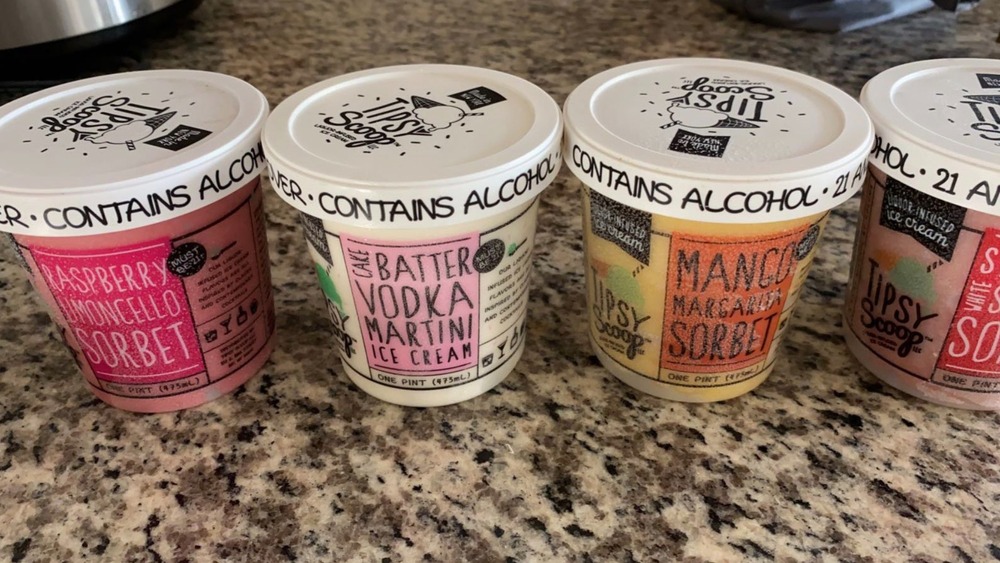 Tipsy Scoop flavors