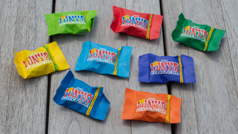 Tony's Chocolonely candies