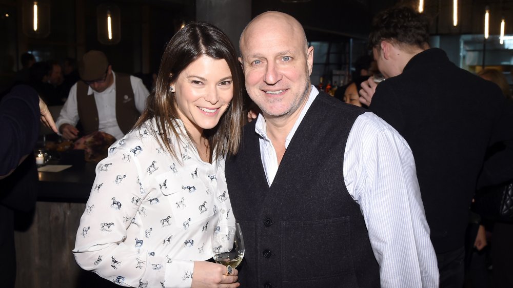 Gail Simmons and Tom Colicchio