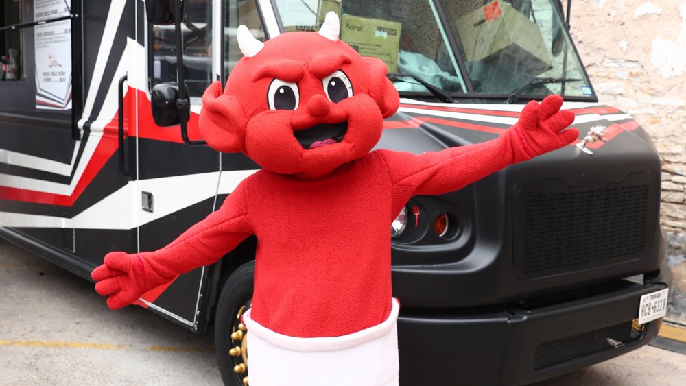 Torchy Tacos' baby devil mascot