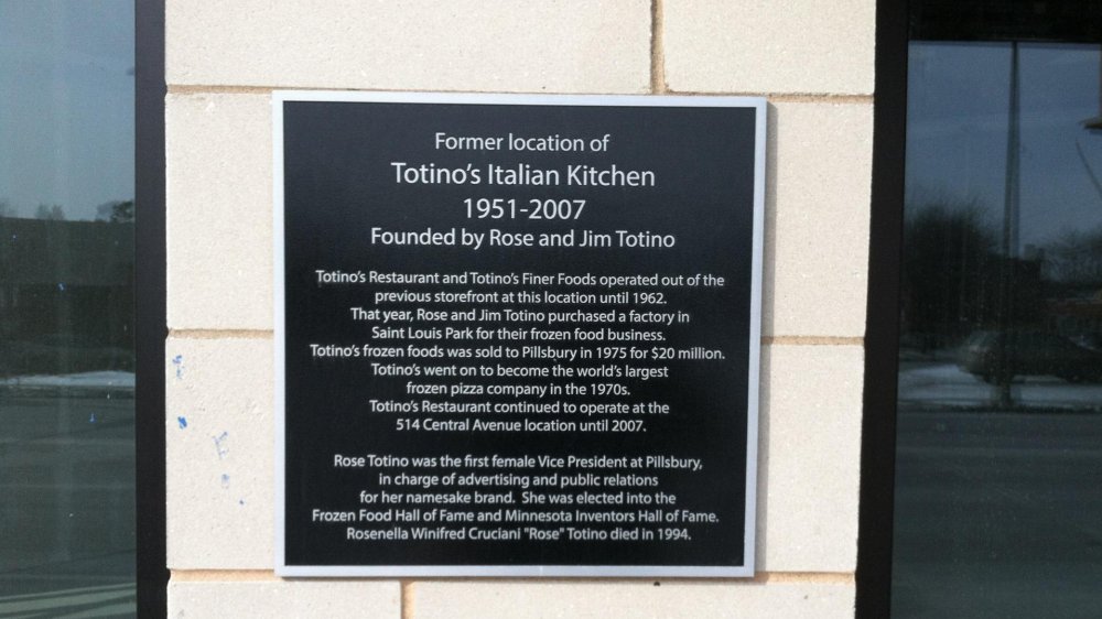 original Totino's restaurant closed in 2011