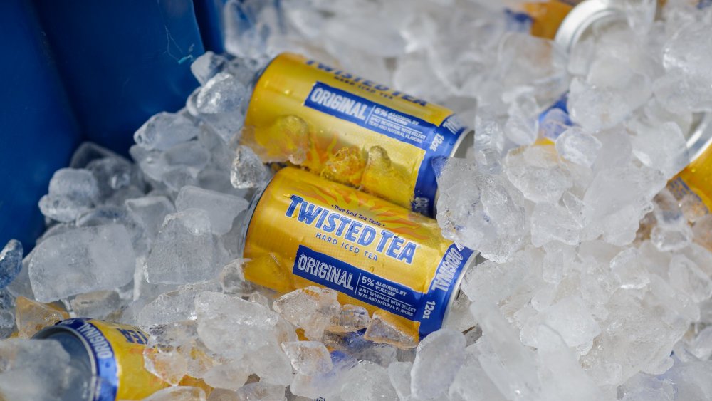 Cans of Truly Hard Seltzer cousin Twisted Tea