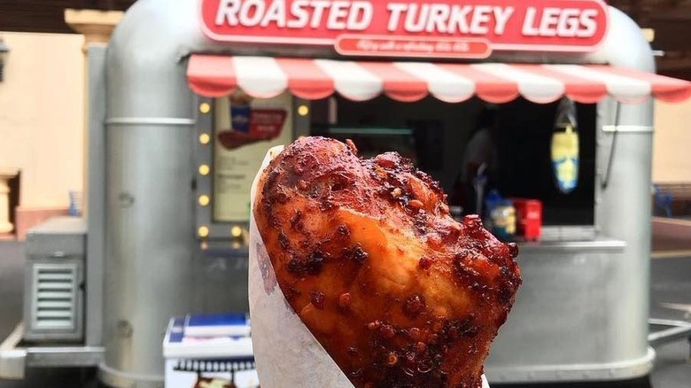 roasted turkey legs cart