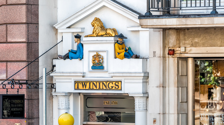 Twining store entrance