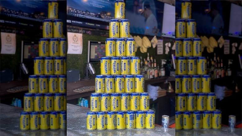 Twisted Tea cans