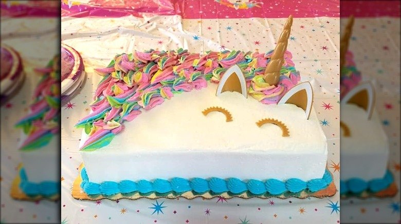 publix unicorn cake