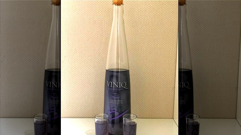 viniq with shot glasses