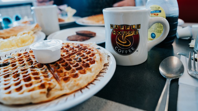 waffle house breakfast