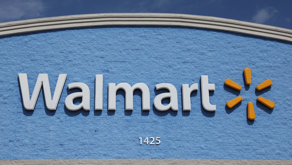 Walmart facade