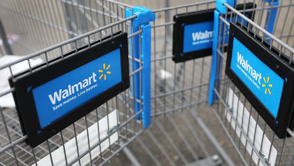 Walmart carts 