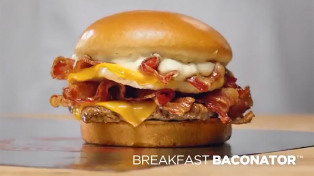 breakfast baconator 