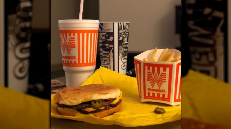 Whataburger meal 