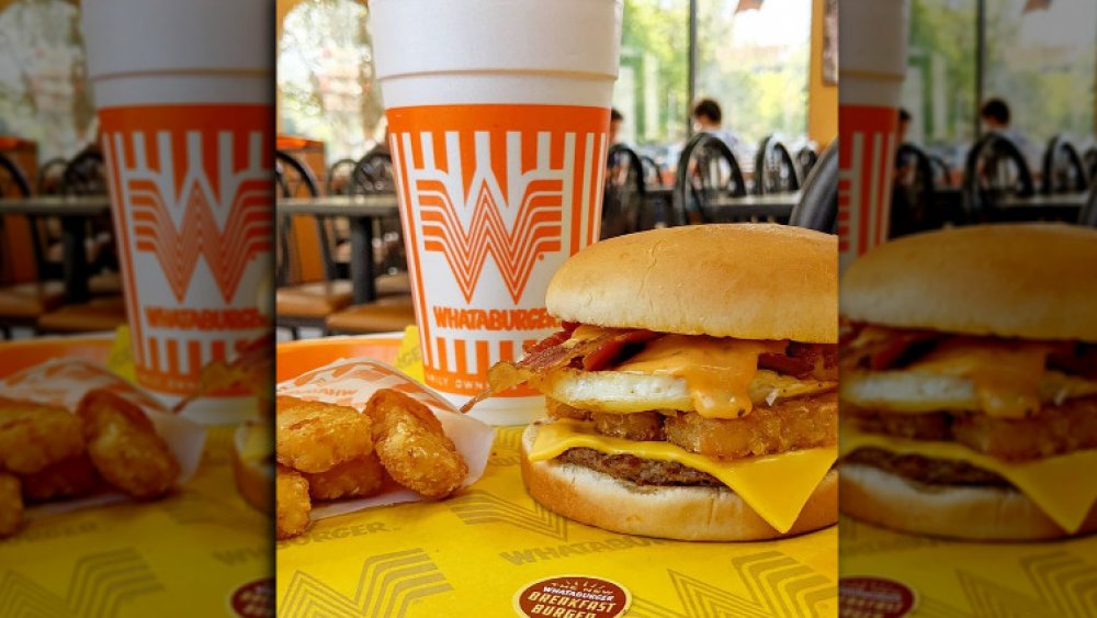 Whataburger Breakfast Burger