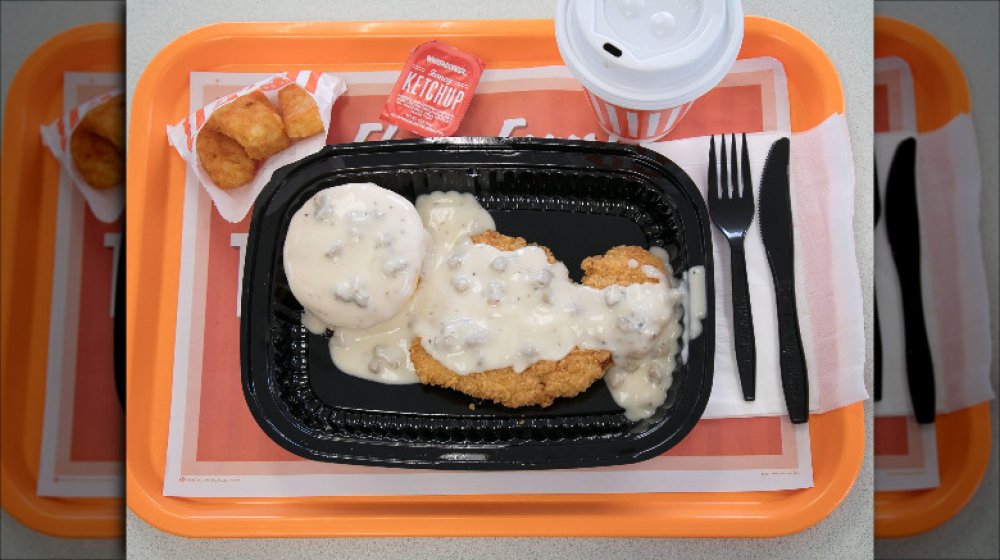 Whataburger biscuits and gravy