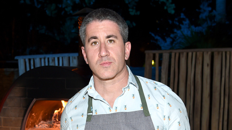 michael solomonov in gray apron