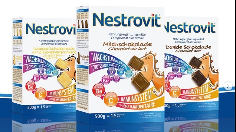 Nestrovit nutritional supplement boxes