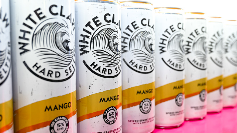 mango white claw cans